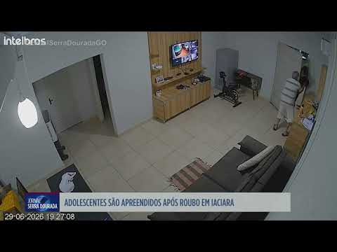Adolescentes são apreendidos após roubo em Iaciara