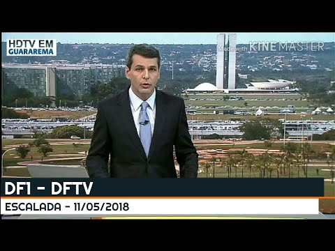 Escalada do "DF1" DFTV 1° Edição/Globo Brasília (11/05/2018)