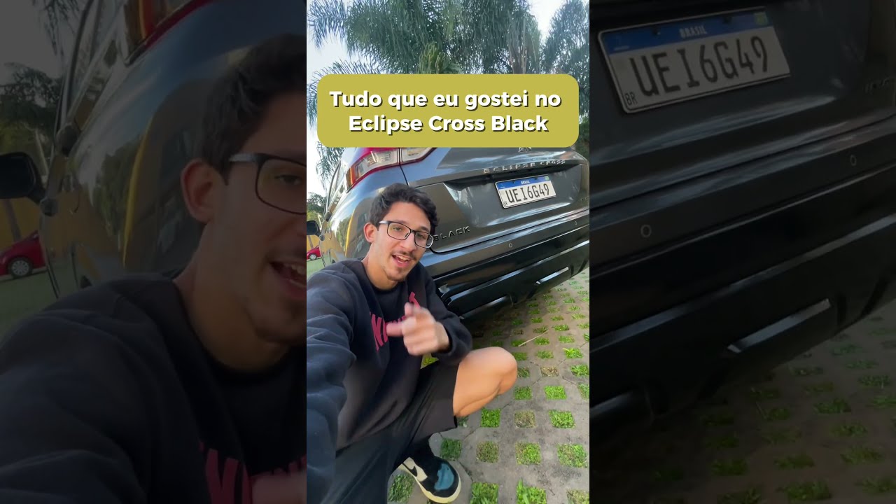 Coisas de que gostei no Mitsubishi Eclipse Cross Black