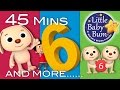 Number 6 Song Plus Lots More Nursery Rhymes 45 Minutes Compilation From Little Baby Bum