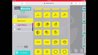 Ozobot Bit Coding Using Blockly
