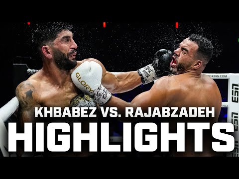 A Kickboxing CLASSIC! Tarik Khbabez vs. Bahram Rajabzadeh [FIGHT HIGHLIGHTS]