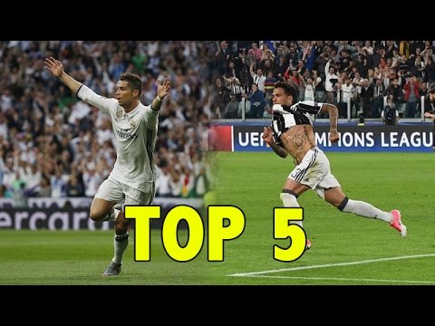 TOP 5 GOALS - Champions League SEMIFINAL 2016/17