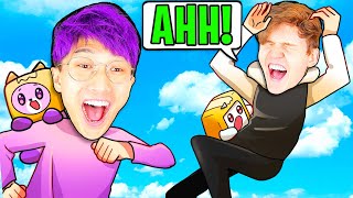 Can We Beat The CRAZIEST OBBY EVER In ROBLOX?! (ANIMATED LANKYBOX!)