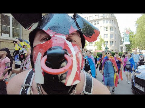 CSD 2023 in Düsseldorf Part 1.Christopher Street Day---bei der großen Demo