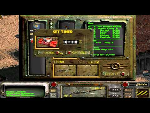Fallout 2: Dealing with Thieving kids in the Den