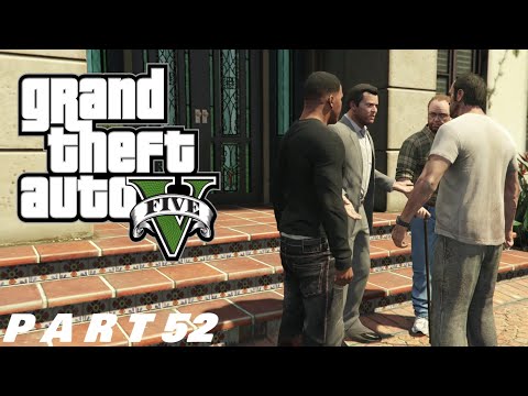 Grand Theft Auto V Walkthrough Gameplay Part 52 - The Big Score (GTA 5)