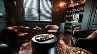 NEW Cigar Room Tour!! | Man Cave Cigar and Whiskey Lounge
