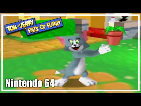 Tom and Jerry in Fists of Furry 100% Nintendo 64 Walkthrough (Tom)