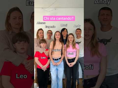 Indovina chi sta cantando?