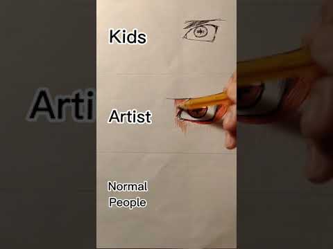 How to draw Naruto's Eye in Sage mode 👁️🔥 #shorts #naruto