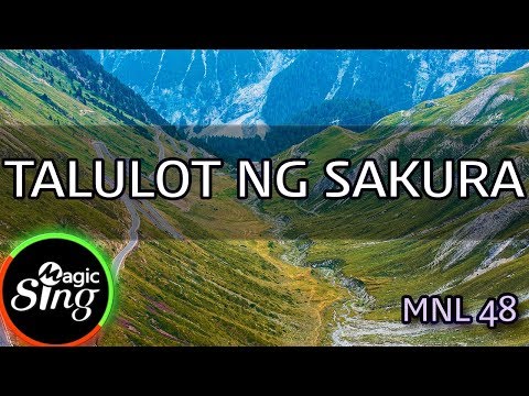 [MAGICSING Karaoke] MNL48_TALULOT NG SAKURA karaoke | Tagalog