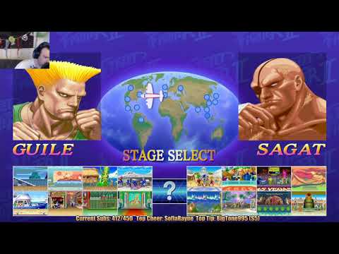 Ultra SF2 Birthday Week FUN! MP pt3 - Sagat vs. the World