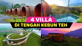 4 TEMPAT NGINEP CAKEP DI TENGAH KEBUN TEH...!