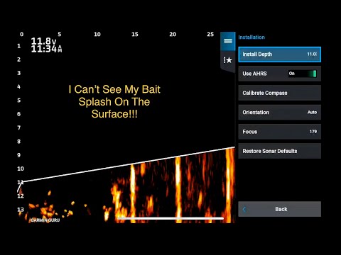 Garmin Livescope: Install Depth And How It Helps See Your Bait In The Water