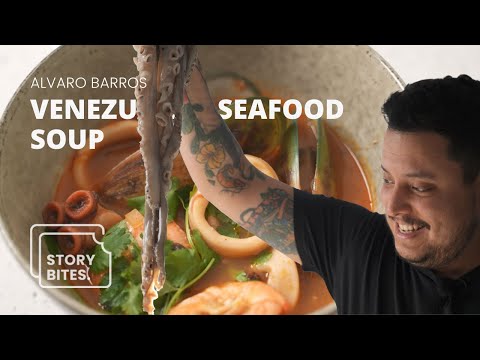How To Make Fosforera (Venezuelan Seafood Soup) | StoryBites