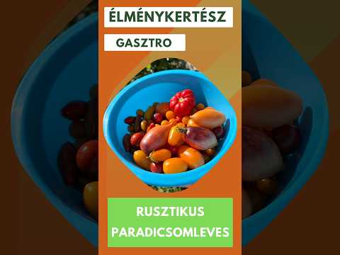 Rusztikus paradicsomleves🍅