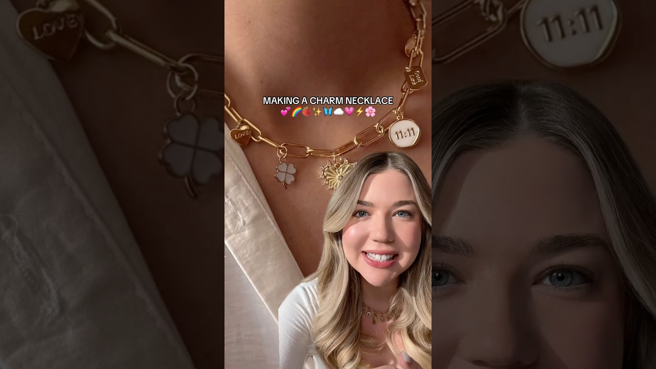 I have been influenced to make my own charm necklace!