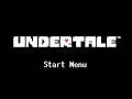 All Versions of "Start Menu" Undertale OST