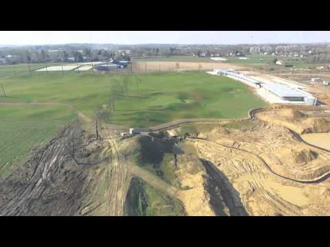 STEREA GOLF STERREBEEK UNDER CONSTRUCTION : 2016-02-27 (filmed with DJi PHANTOM 3 drone)