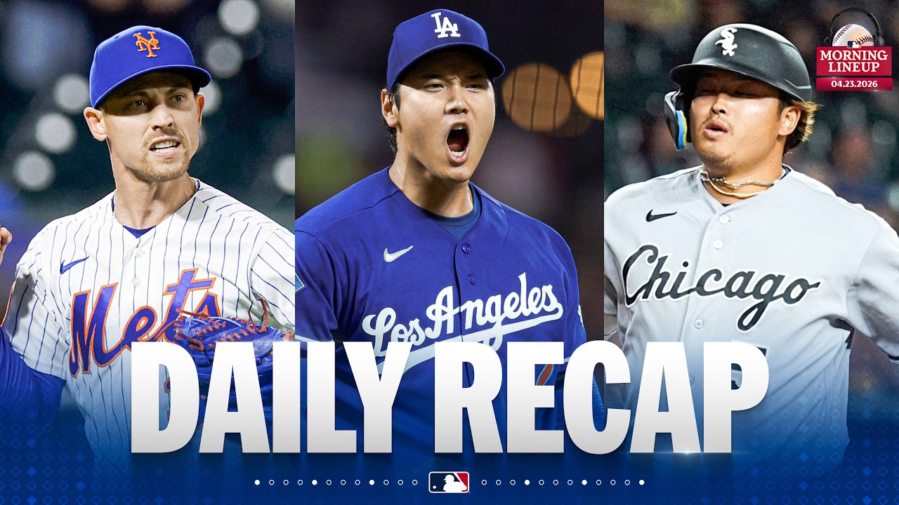 Mets, Ohtani, Murakami: Did streaks continue/end? | Morning Lineup (MLB Daily Recap)
