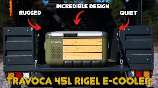 This New Overland Fridge Is Pure Design Perfection | Travoca 45L Rigel Dual Zone E-Cooler Review