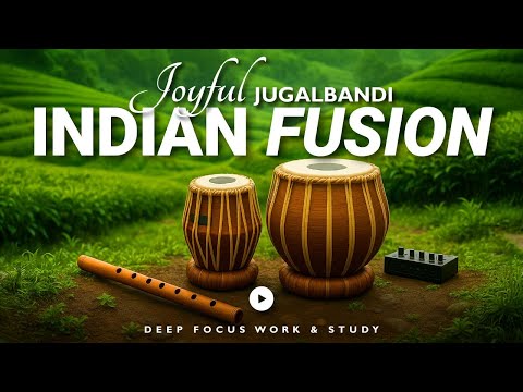 Play of Tandem – Tabla & Santoor – Joyful Uplift – Creative Sparks & Celebration Music
