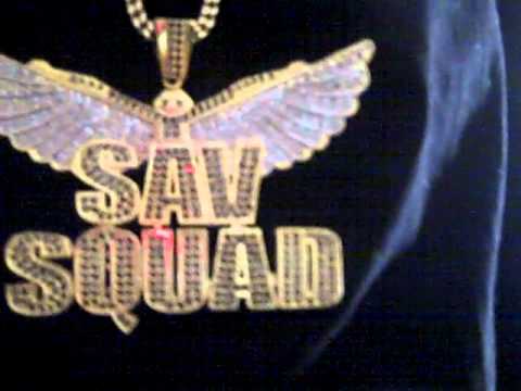 J Poe,Yung Jones,Dj DramaBoi Reppin And Showing Off The Sav Squad Chain