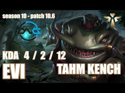 【韓国サーバー/GM/DuoBOT Steal】DFM EVI タムケンチ(Tahm kench) VS ユーミ(Yuumi) SUP - Patch10.6 KR Ranked【LoL】