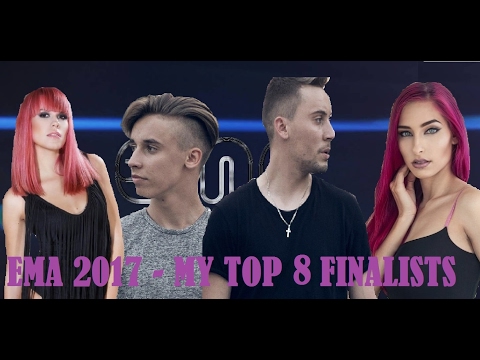Eurovision Slovenia 2017: EMA-Top 8 Finalists