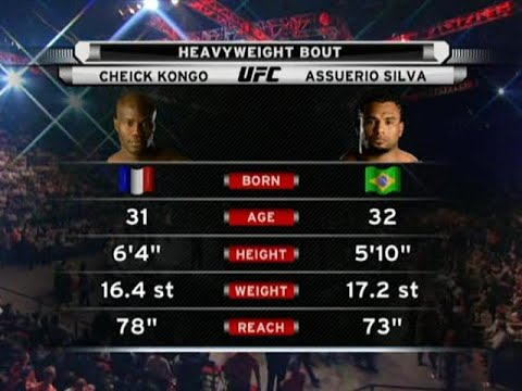 Cheick Kongo vs Assuerio Silva full fight