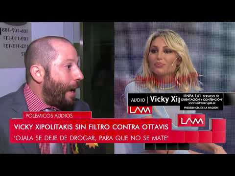 "Ojalá se deje de drogar, para que no se mate", Vicky Xipolitakis sin filtro contra Ottavis