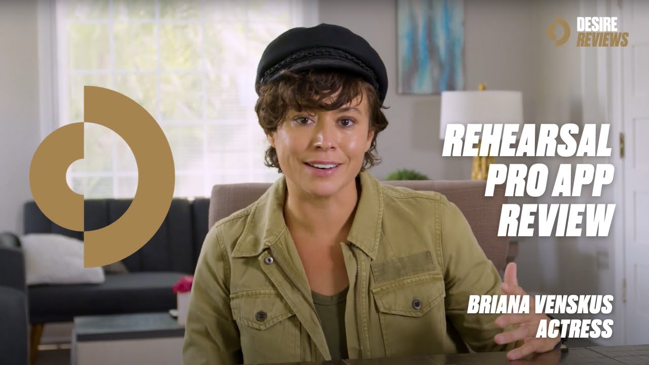 Rehearsal Pro App Review by Professional Actor Briana Venskus
