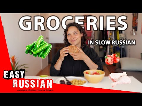 10 Grocery Shopping Phrases in Slow Russian | Super Easy Russian 48