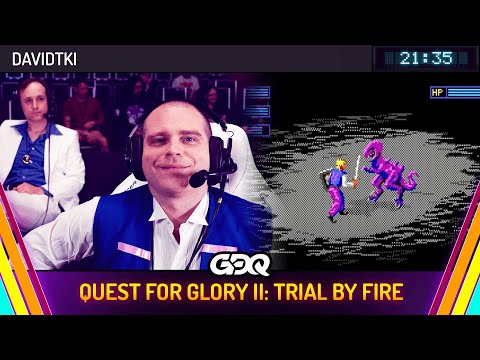 Quest for Glory II: Trial by Fire by davidtki in 21:35 - Summer Games Done Quick 2024