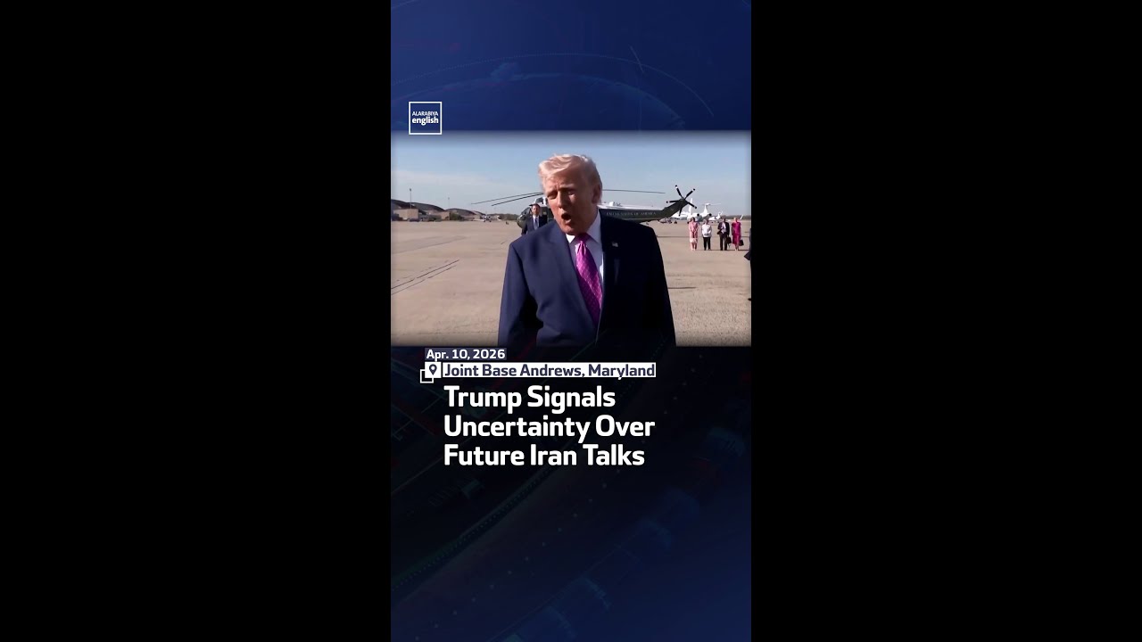 Video | Trump Signals Uncertainty Over Future Iran Talks