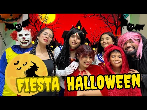 WE HAD A HALLOWEEN PARTY | A DAMN CLOWN IS CHASSING US 😱