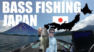 BASS FISHING IN JAPAN: Catching bass at MT. FUJI and CRAZY Tokyo Tackle Shops
