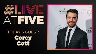 Broadway.com #LiveatFive with Corey Cott video