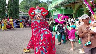 Download lagu Atraksi Barongsai Hari Santri 2022 Masjid Baiturrohim Muntal mp3