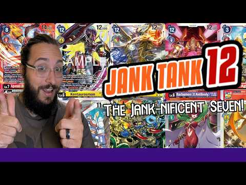 The JANK-NIFICENT SEVEN! // BT23 Digimon TCG // Jank Tank 12 Episode 1: The Decks!