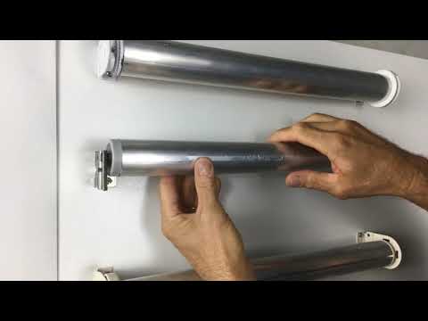 How to remove a roller blind.