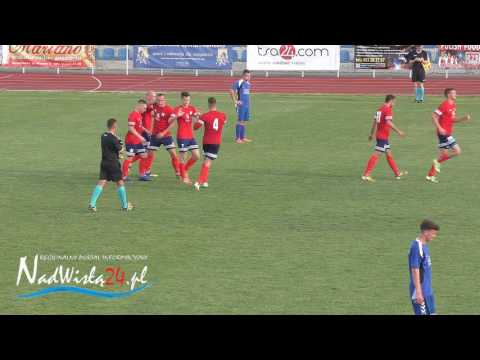 Skrót: Wisła Sandomierz - Nidzianka Bieliny 4:0, 04.06.2017