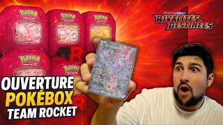 On OUVRE une CASE de POKÉBOX TEAM ROCKET ! Finalement ca drop ?