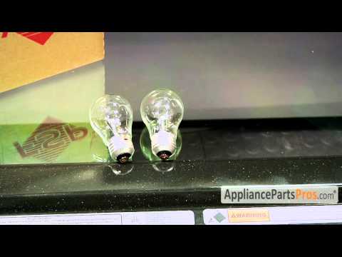 How To: Whirlpool/KitchenAid/Maytag Light Bulb 8009