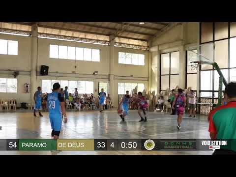 PARAMO VS DE DEUS  | DAVAO CITY NATIONAL HIGH SCHOOL | BASKETBALL ALUMNI LEAGUE 2022