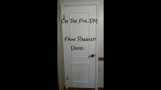 Next Episode: Faux Paneled Door