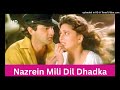 Nazrein Mili Dil Dhadka Raja Songs Madhuri Dixit Udit Narayan Alka Yagnik 90severgreen