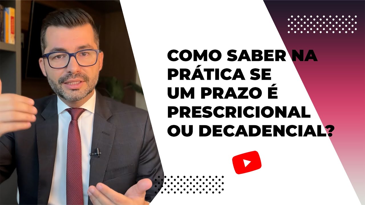 PRESCRIÇÃO X DECADÊNCIA