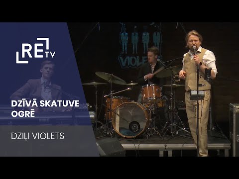 Dzīvā skatuve Ogrē. Dziļi Violets